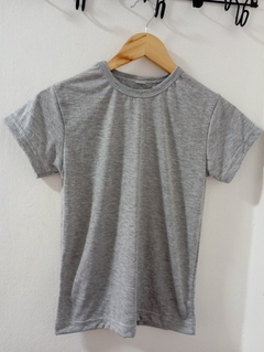 Imagen de REMERA PARA SUBLIMAR MODAL NIÑOS GRIS | 4 AL 16