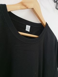 REMERA ALGODON HOMBRE NEGRA | S AL XL - comprar online