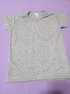 REMERA PARA SUBLIMAR MODAL NIÑOS GRIS | 4 AL 16