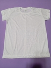 REMERA PARA SUBLIMAR SPUM NIÑOS BLANCO | 4 AL 16