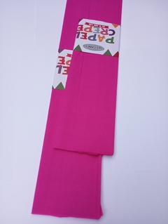 Papel crepe liso | FUCSIA - Insumos de impresion Burzaco