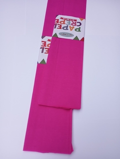 Papel crepe liso | FUCSIA