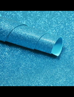 Goma eva con glitter | 40x60x2mm | CELESTE