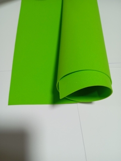Goma eva toalla | 57x41x2mm | VERDE MANZANA
