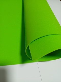 Goma eva toalla | 57x41x2mm | VERDE MANZANA - comprar online