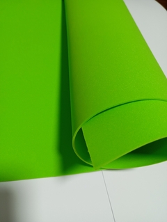 Goma eva toalla | 57x41x2mm | VERDE MANZANA en internet