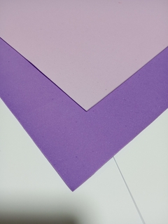 Goma eva lisa | 40x60cm | LILA CLARO - Insumos de impresion Burzaco