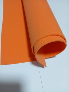Goma eva lisa | 40x60cm | NARANJA - Insumos de impresion Burzaco