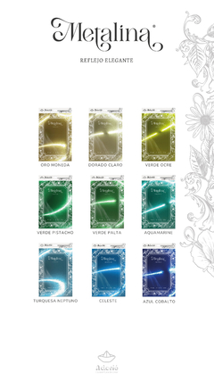 Metalina de Adorie | A4 | Verde palta - comprar online