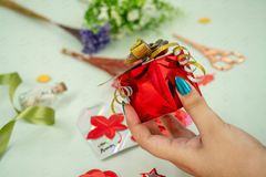 Metalina de Adorie | A4 | Rojo navidad - tienda online