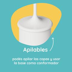 Copas de polímero sublimable | BLANCO X 24