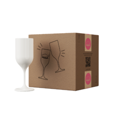 Copas de polímero sublimable | BLANCO X 24