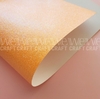Cartulina con glitter | 35x50cm | NARANJA