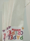 Papel crepe BLANCO PERLADO - comprar online