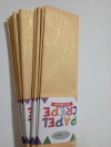 Papel crepe AMARILLO PERLADO - comprar online