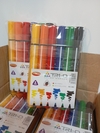 MARCADOR GRUESO AL AGUA TRI-O ESTUCHE x 6 COLORES - comprar online