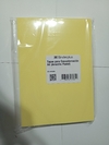 Tapas de encuadernacion A4 | pack x 50 | AMARILLO PASTEL - comprar online