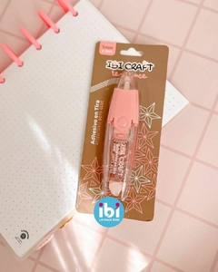 Adhesivo en Tira Cinta Doble Faz Ibi Craft 5mm 3mts Retractil