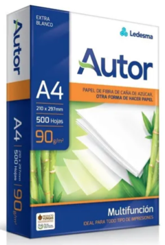 Resma A4 | Autor 90gr | 500 hjs