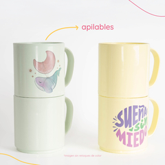 Tazas de polimero sublimables | COLORES PASTEL SURTIDOS | caja x 36