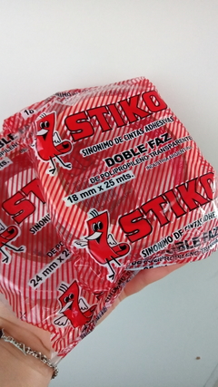 Cinta doble faz transparente Stiko | varias medidas