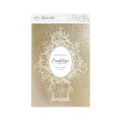 Cuentilina | papel con glitter | Oro polvo magico | A4 - comprar online