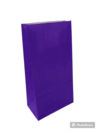 Bolsas con fuelle de papel | VIOLETA | ideal para candy