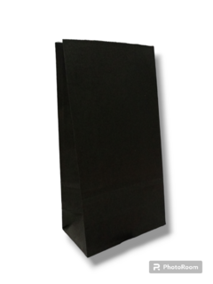 Bolsas con fuelle de papel | NEGRO | ideal para candy