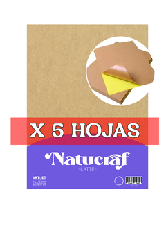 Adhesivos Natucraft | A4 | 5 HOJAS - comprar online