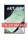 Papel texturado brillante | Canvas Art Jet | 25 HOJAS - comprar online