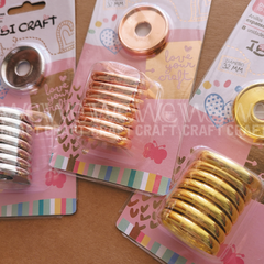 Anillos de expansión para encuadernar | GOLD | 32mm x 8 unidades - comprar online