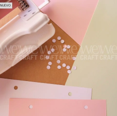 PERFORADORA DOBLE METÁLICA SMART CON GUÍA ALINEADORA - comprar online