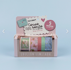 Cintas adhesivas washi tape | Correo Bonito | Ibi Craft