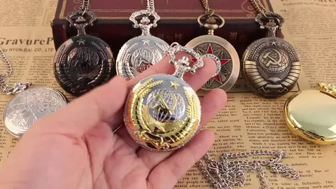 Relógio de Bolso Soviético