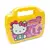 MASSINHA DE MODELAR MALETA HELLO KITTY - KIT C/ 150G 10 CORES + 5 MOLDES