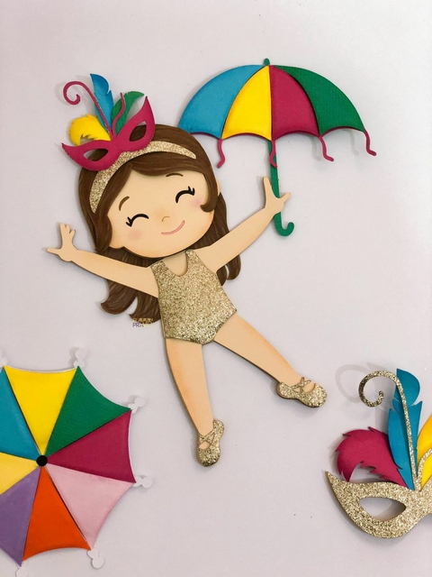 BAILARINA FREVO - CARNAVAL