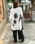 Kimono Curto Canelado - Coqueiro Preto.