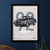 Quadro / Poster Volkswagen Apollo Gl 1992 | Clássicos - comprar online