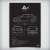Quadro/Poster Audi A1 1.4 Sport Attraction 2012 | Preto & Branco - Interlakes | Eternize sua paixão