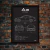 Quadro/Poster Audi A3 8V 2.0 Sedan Ambition 2017 | Preto & Branco - loja online