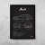 Quadro/Poster Audi A4 2.0 Avant 2017 | Preto & Branco