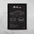 Quadro/Poster Audi A4 2.0 Sedan S-Line 2017 | Preto & Branco