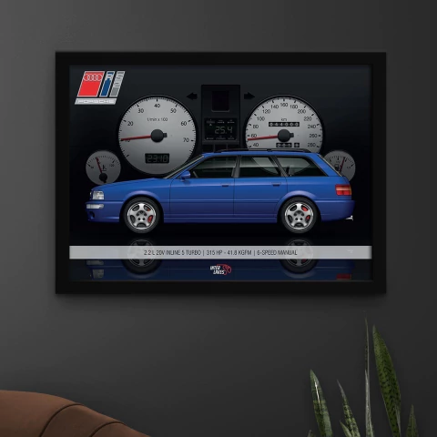 Quadro / Poster Audi Rs2 Avant | Interior
