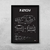 Quadro/Poster Bmw 120I F20 2.0 2015 | Preto & Branco