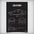 Quadro/Poster Bmw 328I E46 Sedan | Preto & Branco - Interlakes | Eternize sua paixão