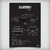 Quadro/Poster Bmw 528I E39 Sedan | Preto & Branco - Interlakes | Eternize sua paixão