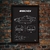 Quadro/Poster Bmw 850Ci | Preto & Branco - loja online