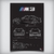 Quadro/Poster Bmw M3 F80 Sedan | Preto & Branco - Interlakes | Eternize sua paixão