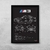 Quadro/Poster Bmw M3 G80 Sedan | Preto & Branco