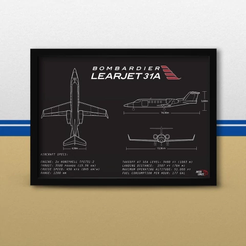 Quadro/Poster Bombardier 31A
